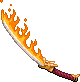 Hanzo's Flaming Katana